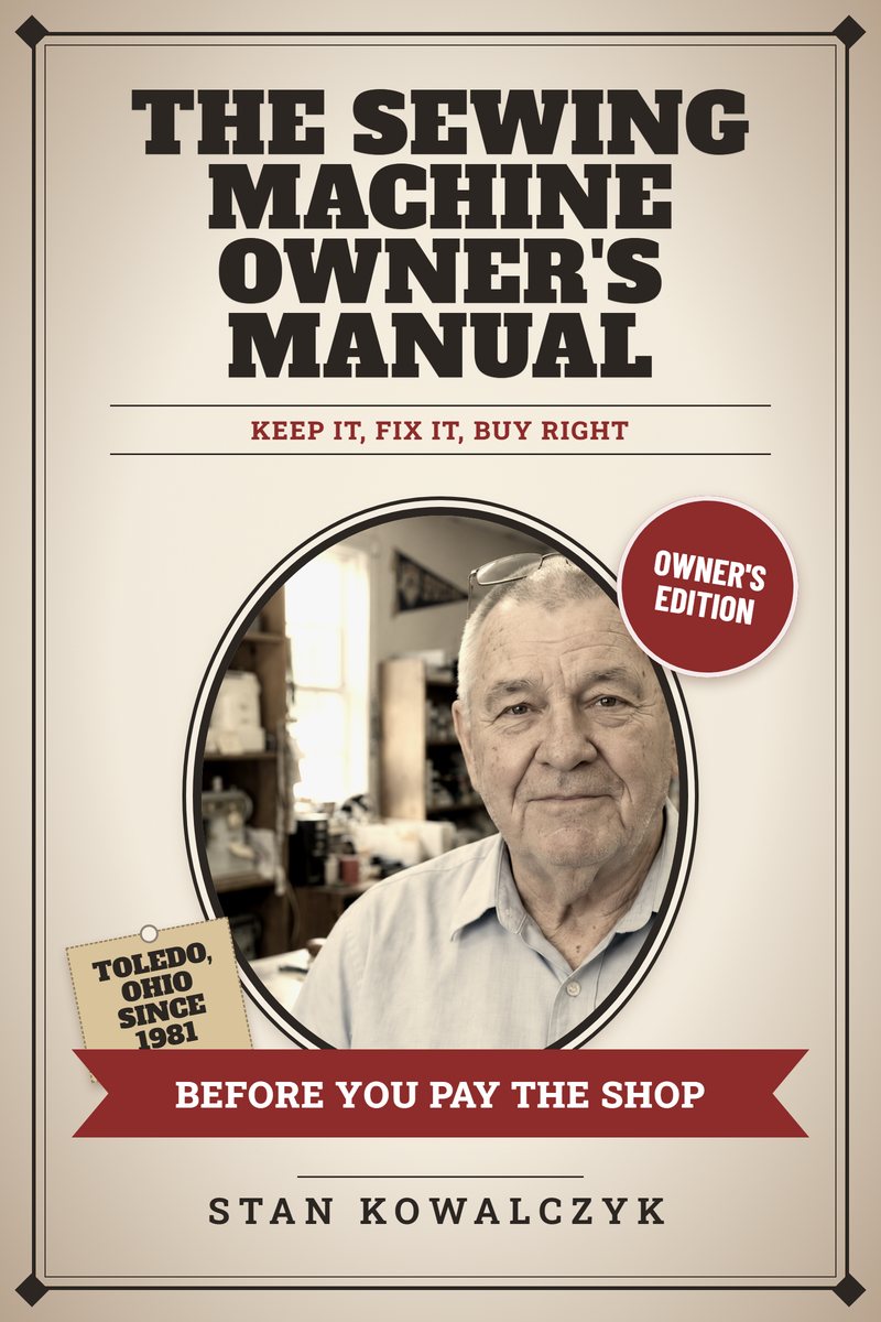 The Sewing Machine Owner's Manual cover